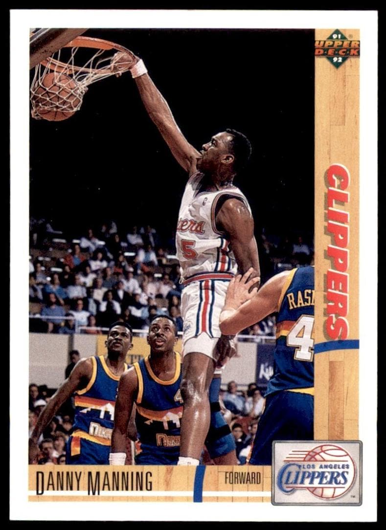 Danny Manning 1991 upper-deck Upper Deck