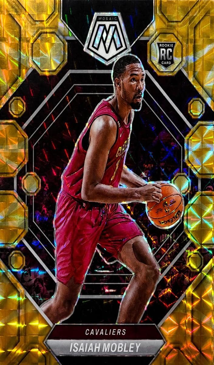 Isaiah Mobley 2022 panini Panini Mosaic