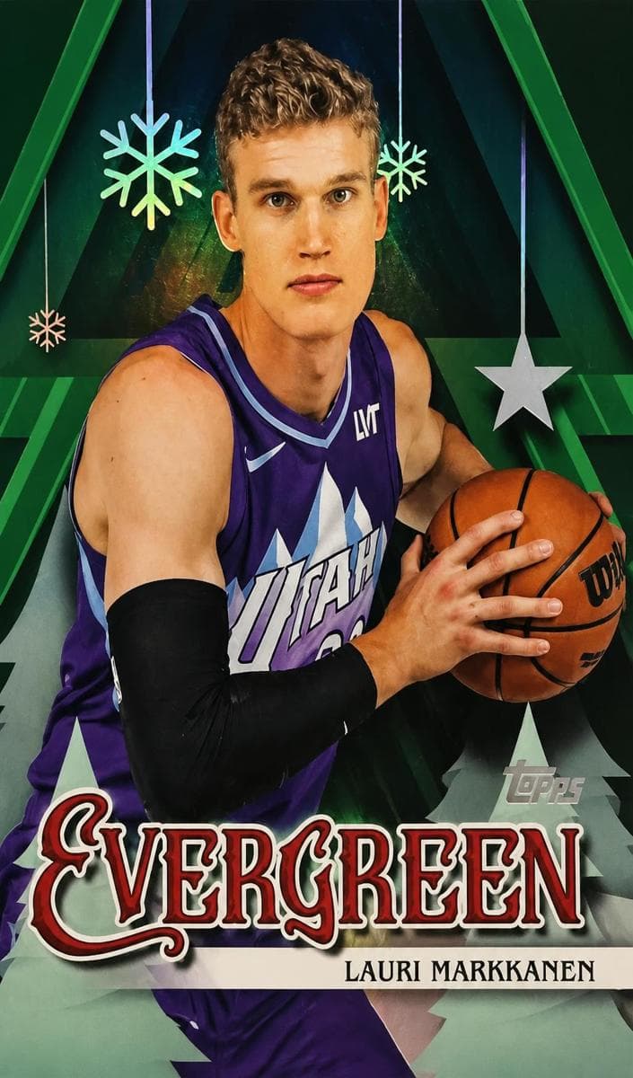 Lauri Markkanen 2025 topps Topps Holiday