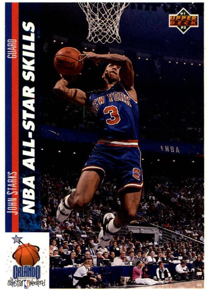 John Starks 1991 upper-deck