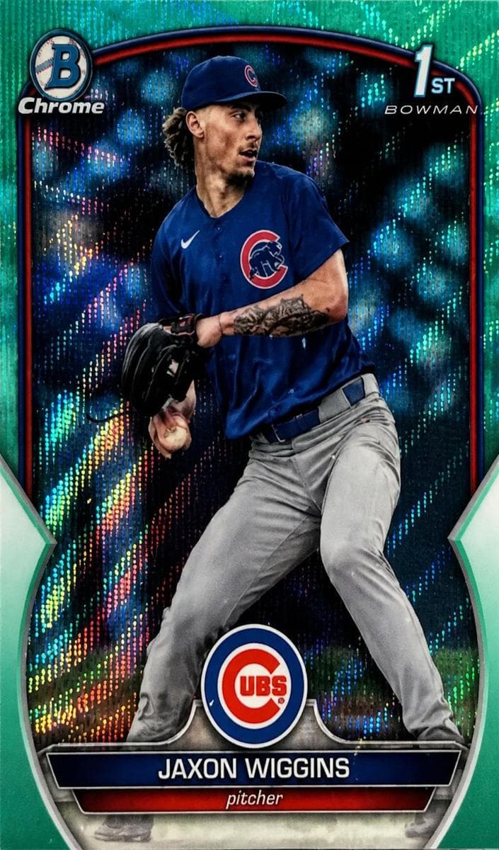 Jaxon Wiggins 2023 bowman Bowman Draft
