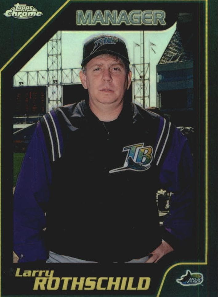 Larry Rothschild 2001 topps Topps Chrome