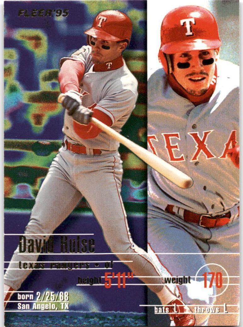 David Hulse 1995 fleer
