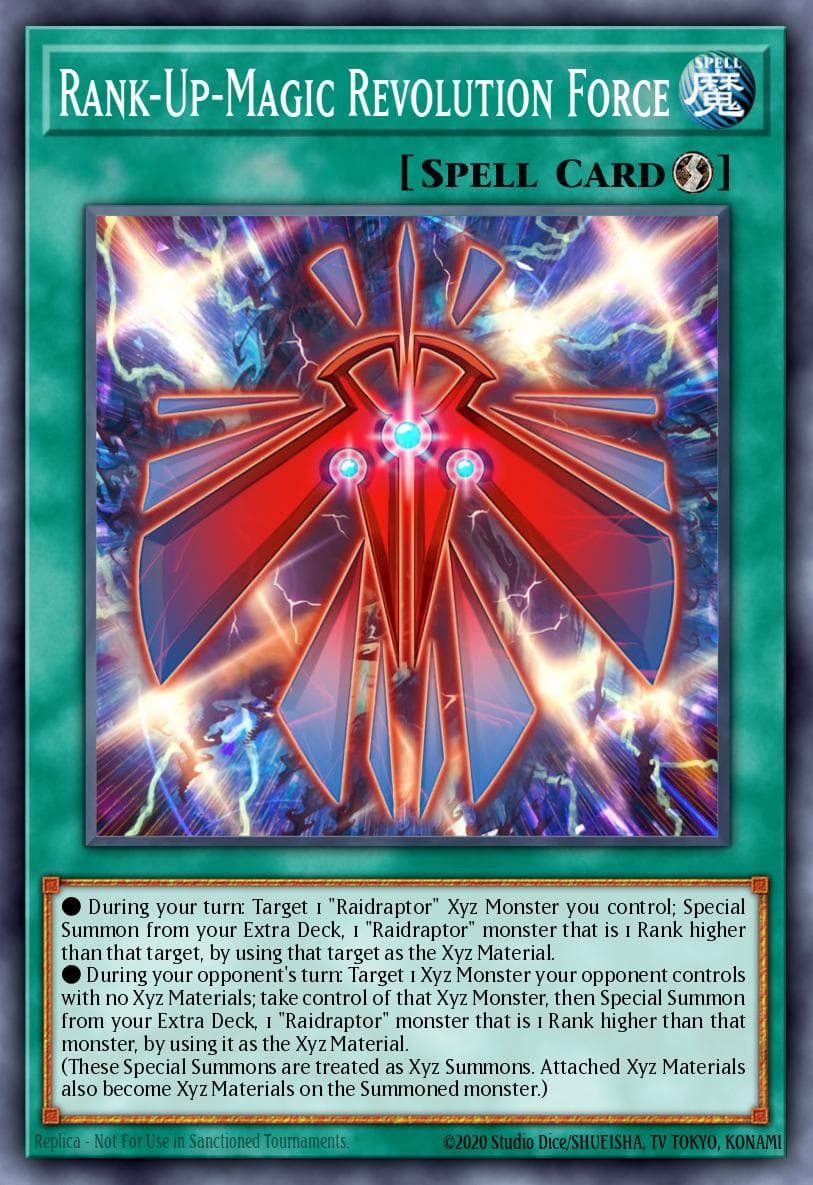 Rank-Up-Magic Revolution Force 2015 Yu-Gi-Oh! Crossed Souls