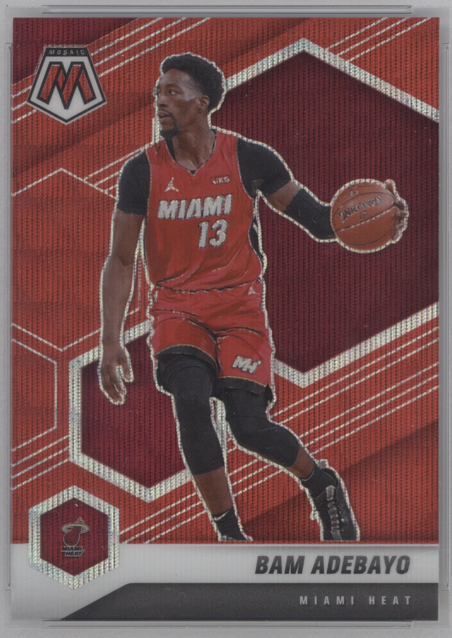 Bam Adebayo 2020 panini Panini Mosaic