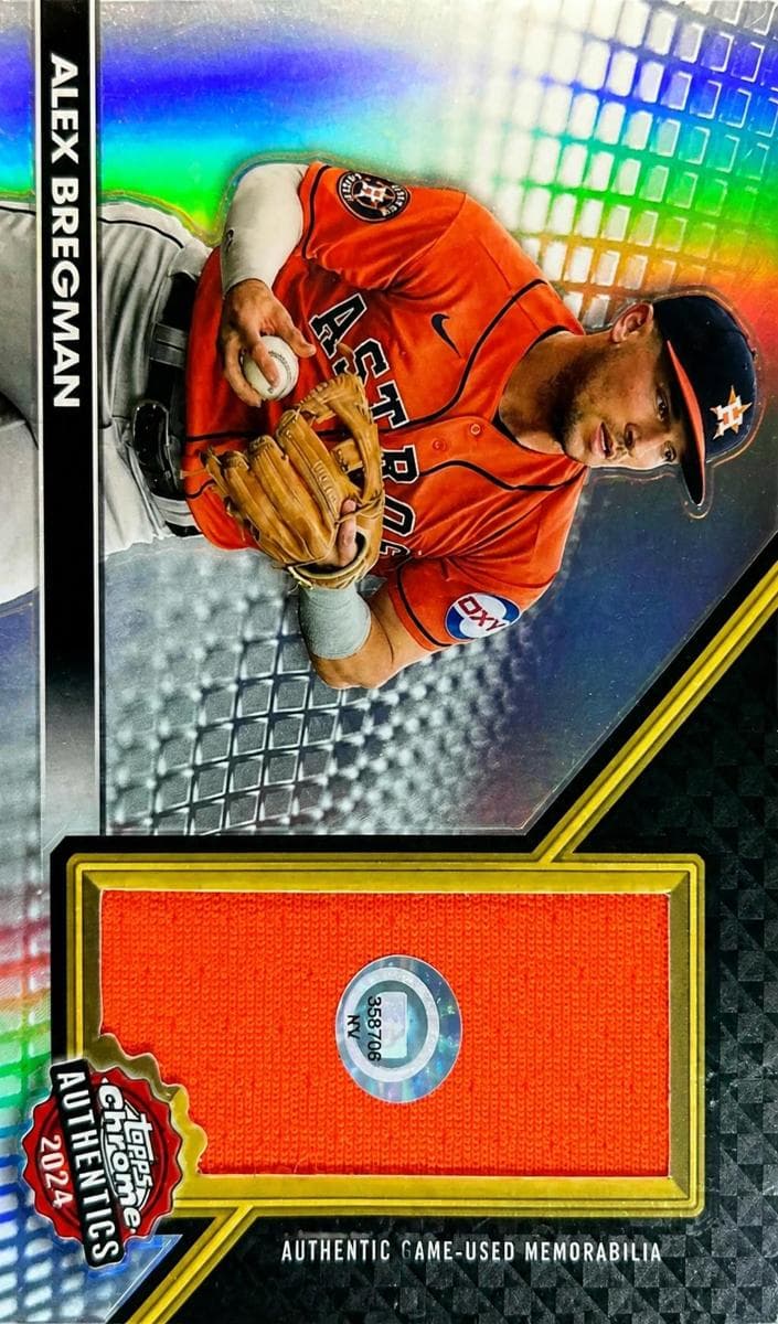 Alex Bregman 2024 topps Topps Chrome
