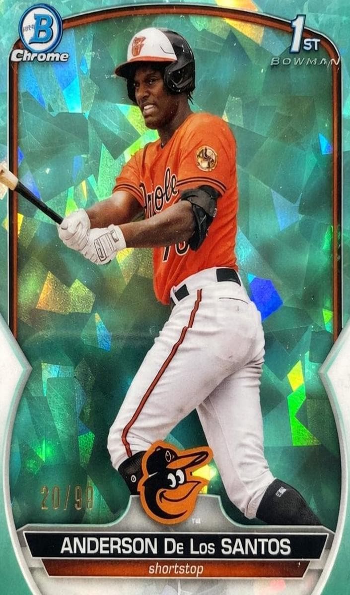Anderson De Los Santos 2023 bowman Bowman Chrome