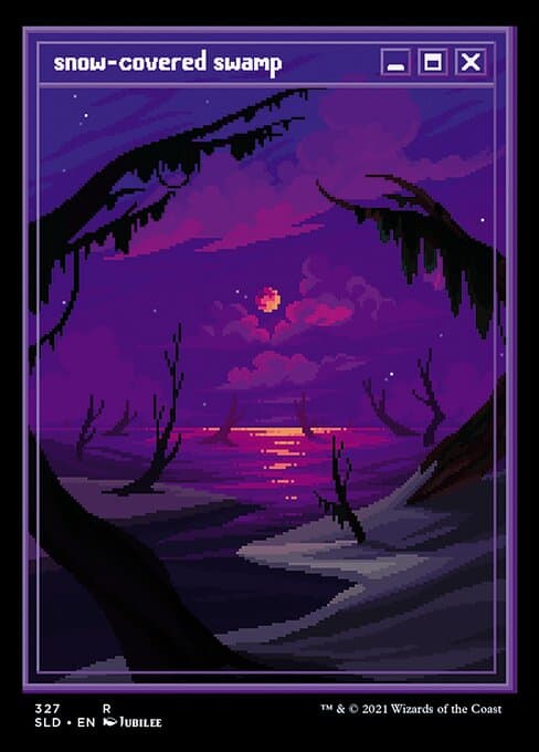 Snow-Covered Swamp 2019 Magic: The Gathering