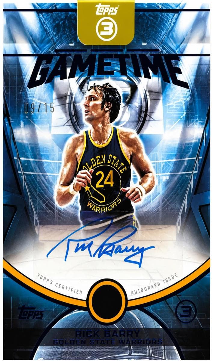 Rick Barry 2025 topps Topps 3