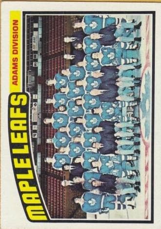 Toronto Maple Leafs 1976 topps Topps