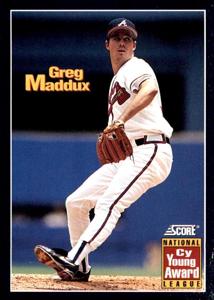 Greg Maddux 1994 panini Score