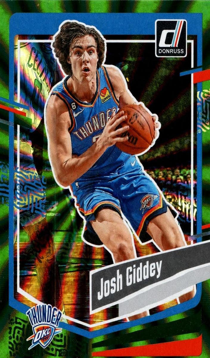 Josh Giddey 2023 panini Donruss