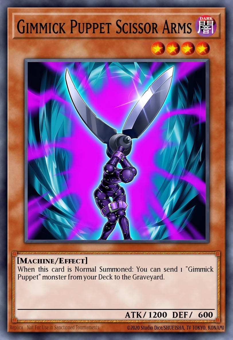Gimmick Puppet Scissor Arms #NUMH-EN008