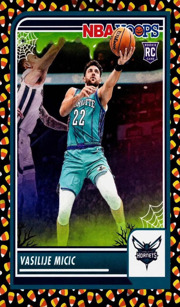Vasilije Micic 2023 panini Hoops Haunted Hoops