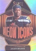 Jalen Milroe 2025 panini Mosaic Stained Glass example 1