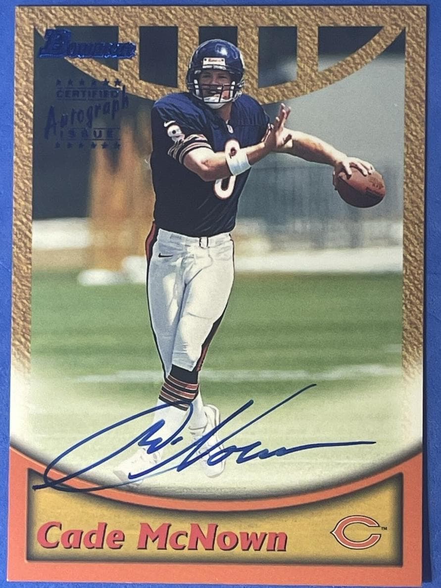 Cade McNown 1999 bowman