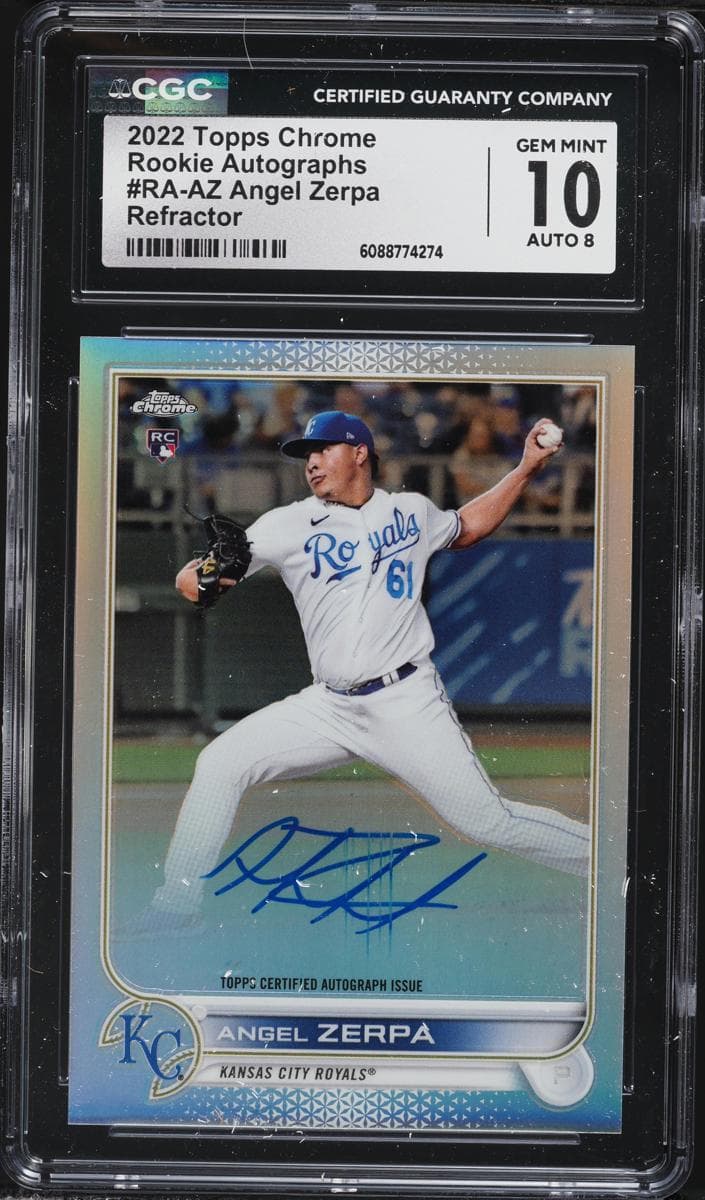Angel Zerpa 2022 topps Topps Chrome