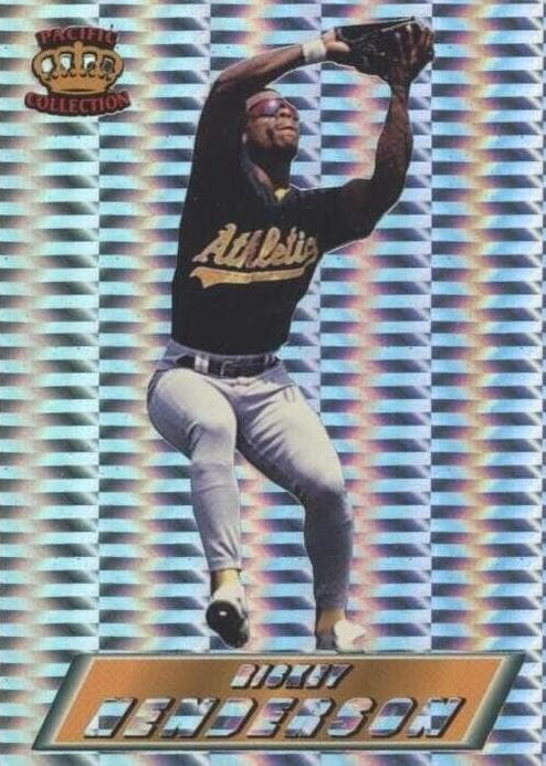 Rickey Henderson 1995 unknown Pacific Prism