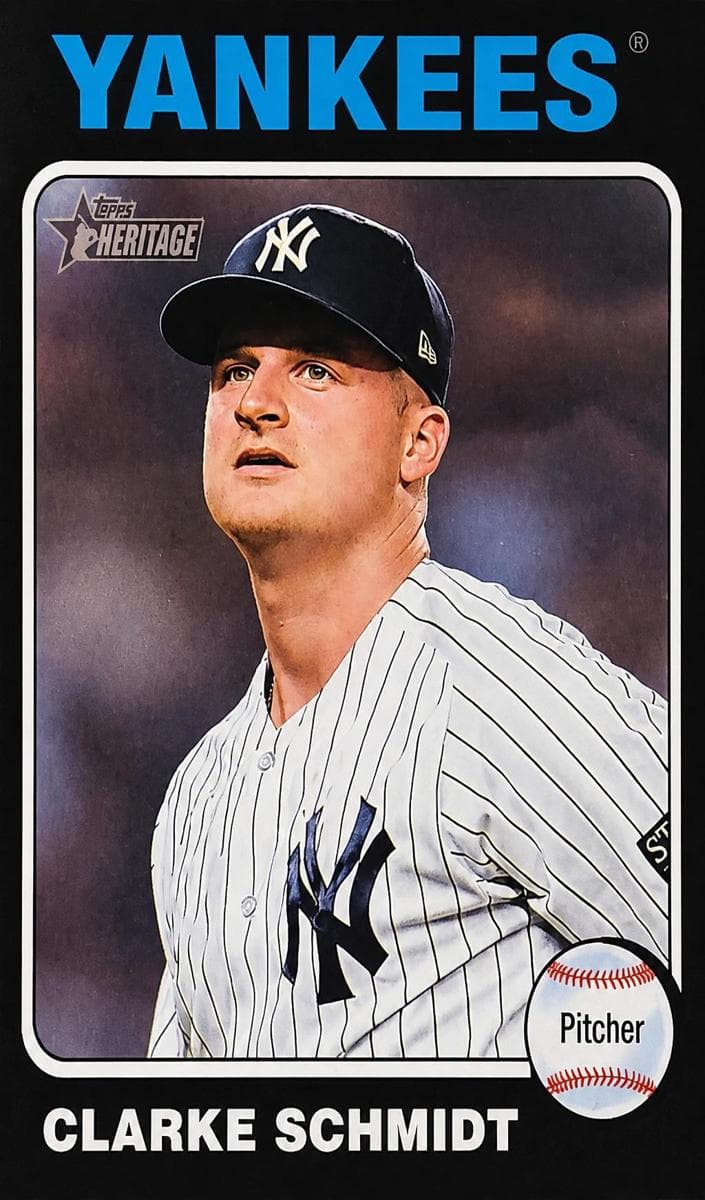 Clarke Schmidt trading card