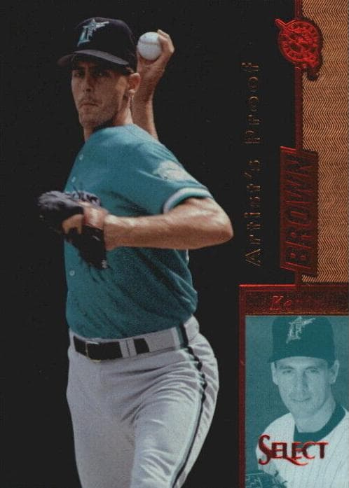 Kevin Brown 1997 panini Select