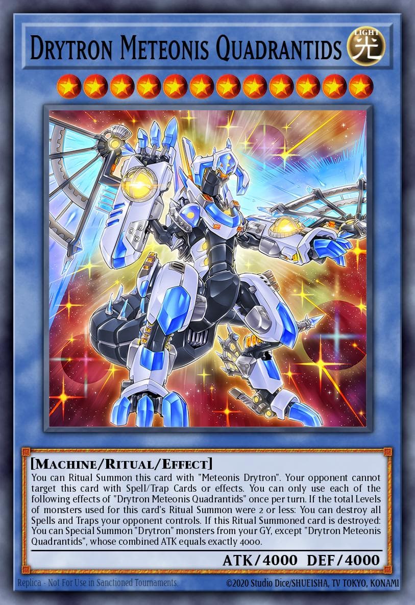 Drytron Meteonis Quadrantids 2020 Yu-Gi-Oh! Genesis Impact