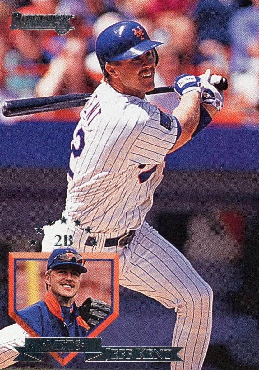 Jeff Kent 1995 panini Donruss
