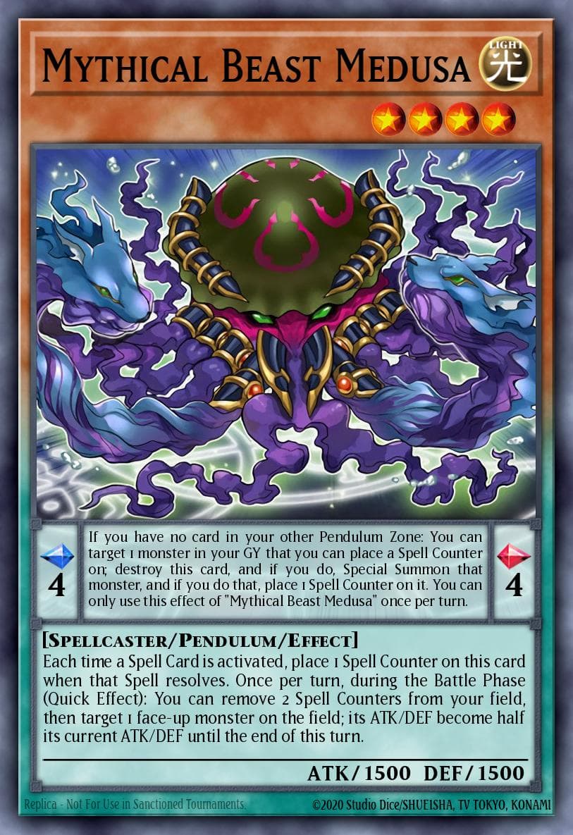 Mythical Beast Medusa #EXFO-EN024