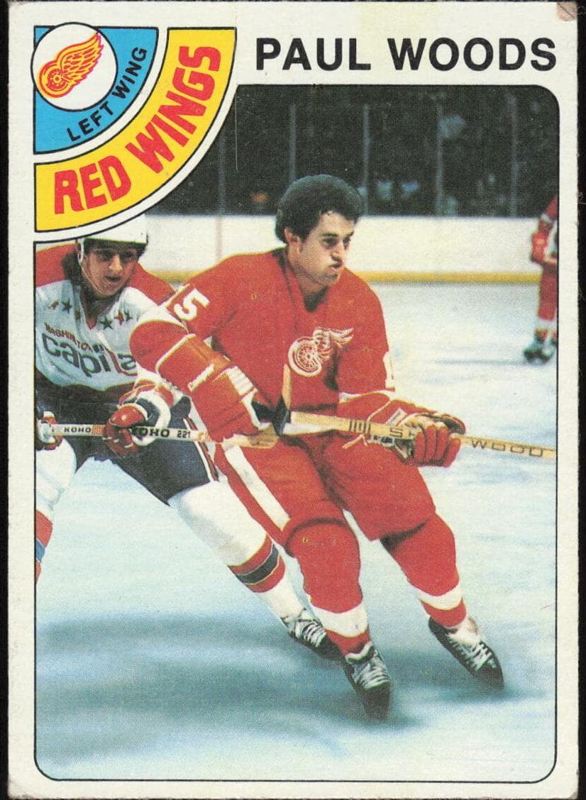 Paul Woods 1978 topps Topps