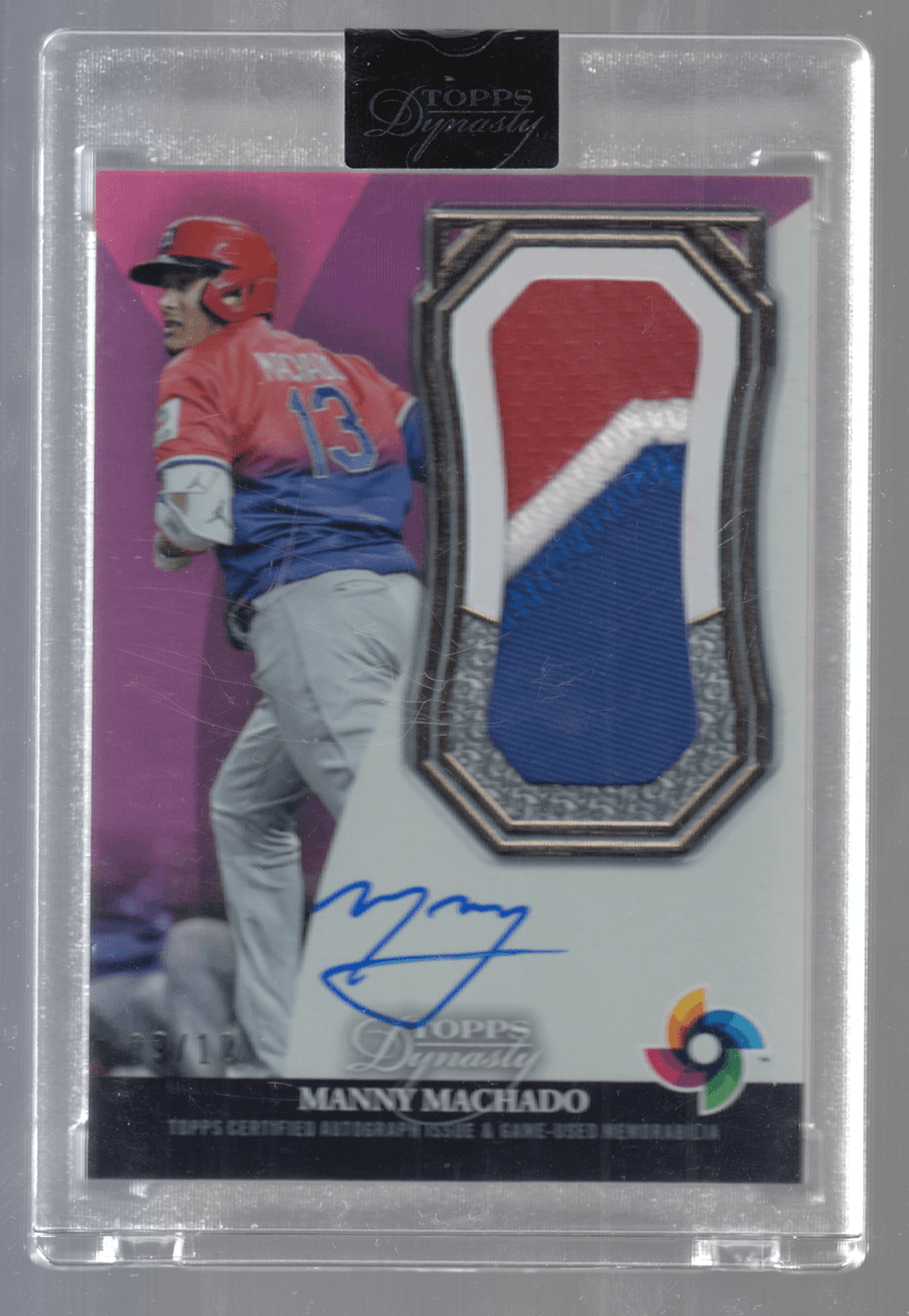 Manny Machado 2023 topps Topps Dynasty