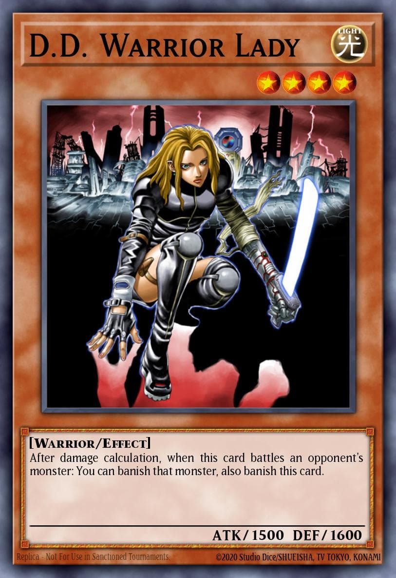 D.D. Warrior Lady #SD5-EN011