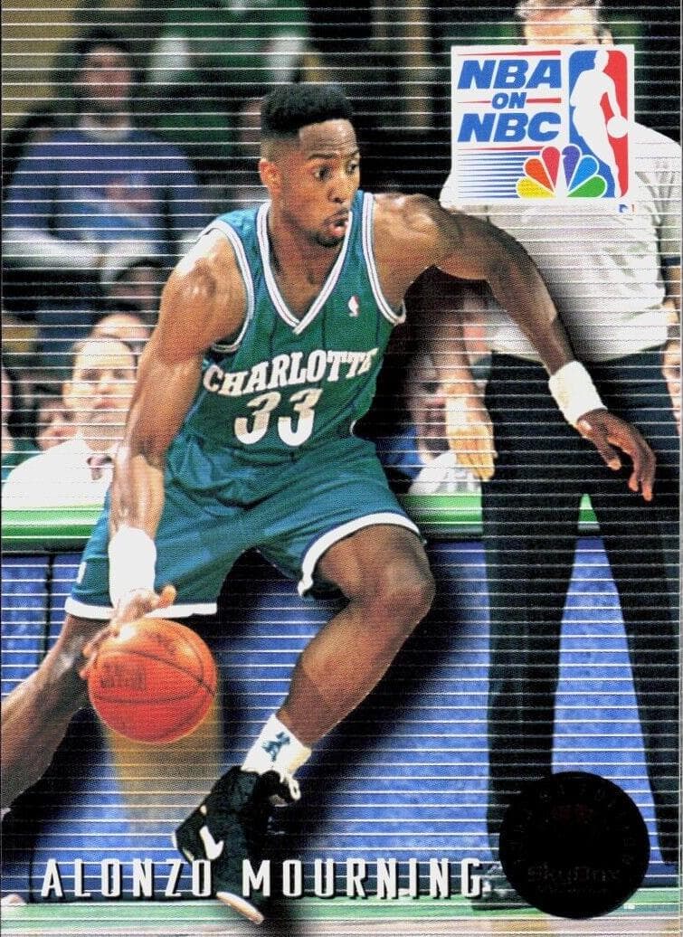 Alonzo Mourning 1993 fleer SkyBox Premium