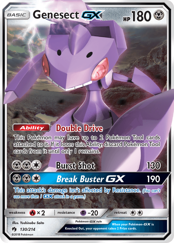 Genesect GX #130