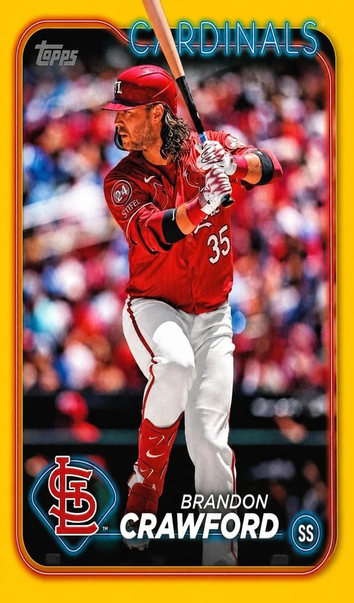 Brandon Crawford 2024 topps Topps Update
