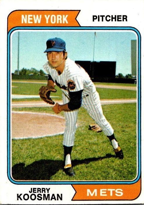Jerry Koosman 1974 topps Topps