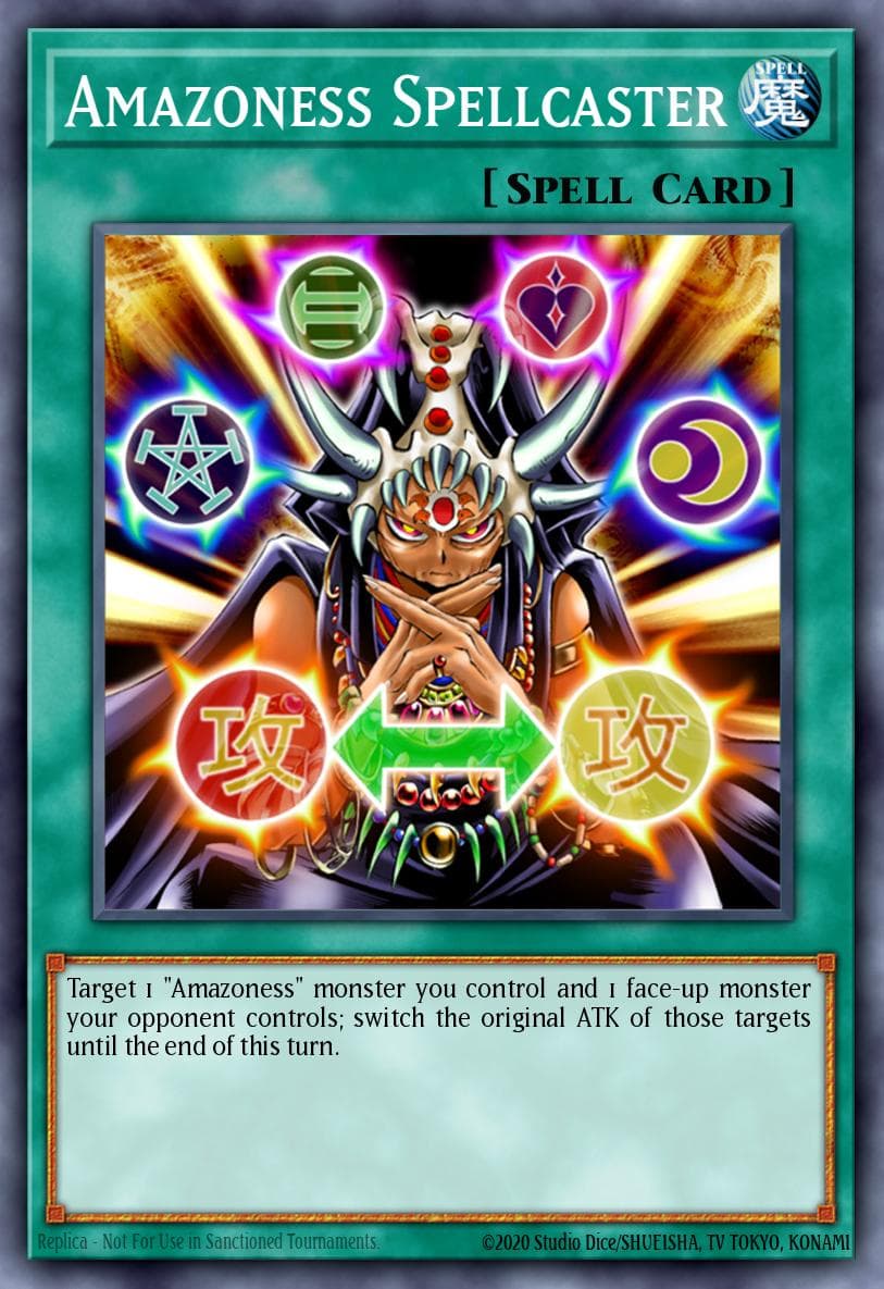 Amazoness Spellcaster 2003 Yu-Gi-Oh!