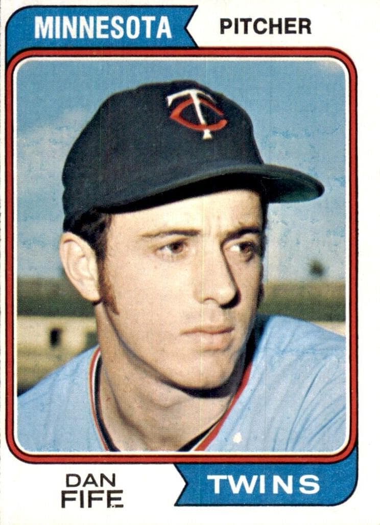 Dan Fife 1974 topps Topps