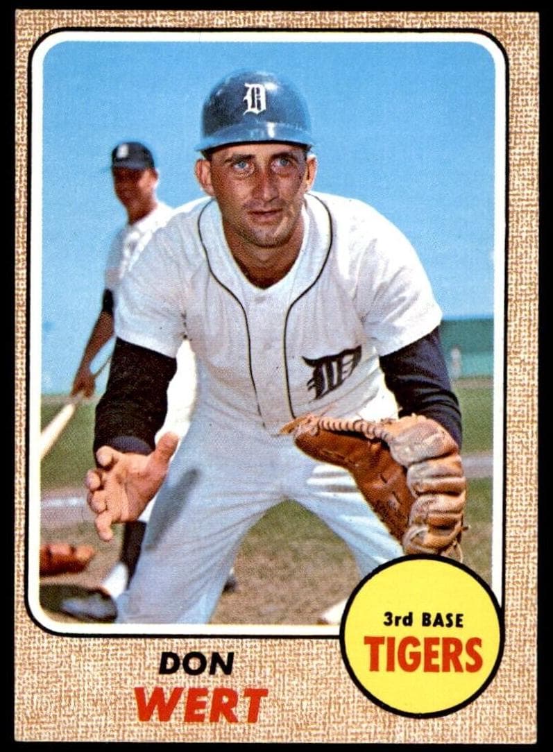 Don Wert 1968 topps Topps