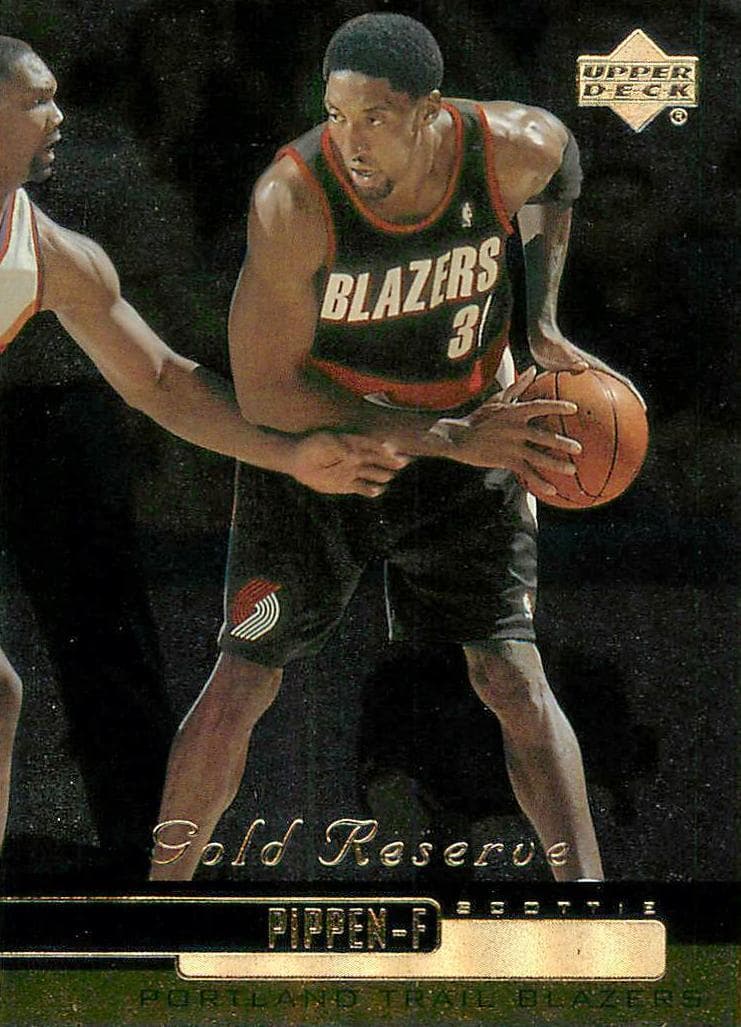 Scottie Pippen 1999 upper-deck Gold Reserve