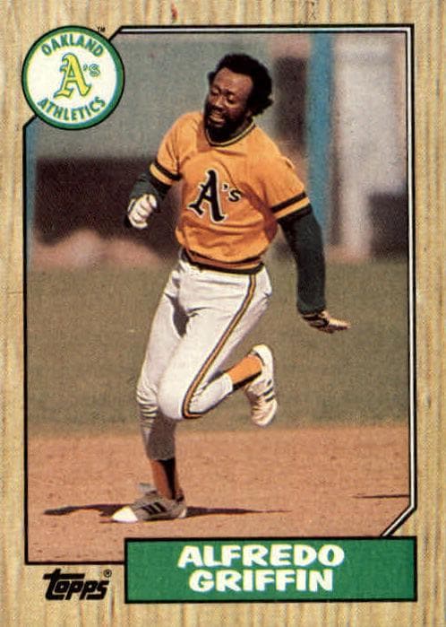 Alfredo Griffin trading card