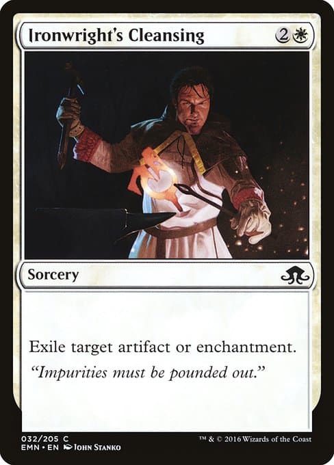 Ironwright's Cleansing 2016 Magic: The Gathering Eldritch Moon