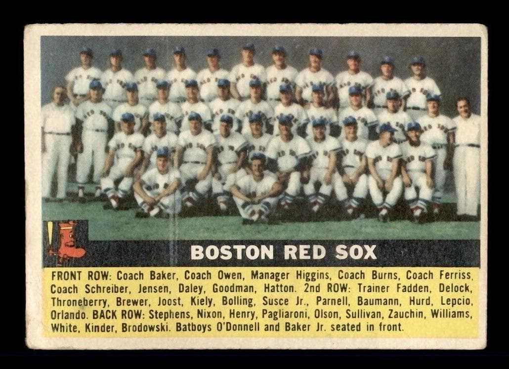 Boston Red Sox Team Card #111