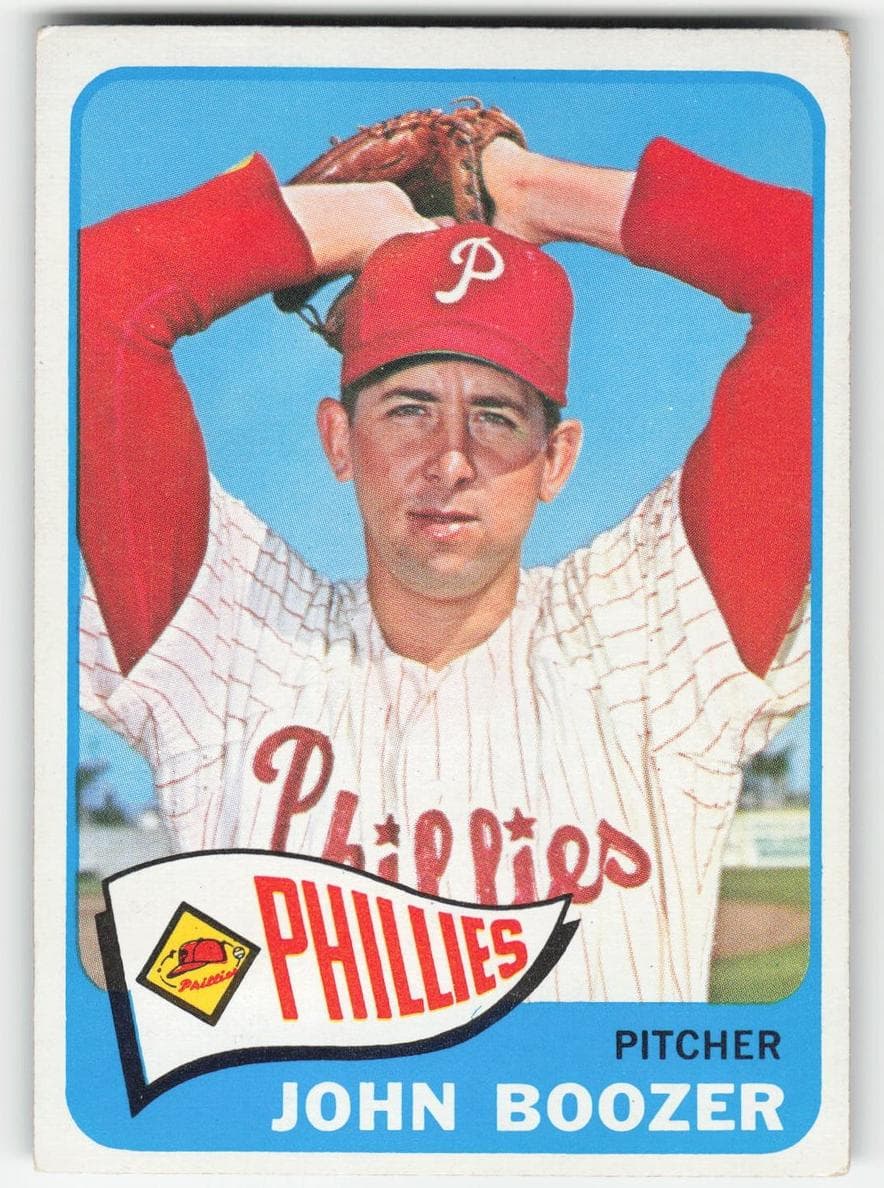 John Boozer 1965 topps