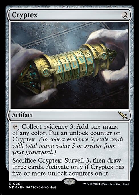 Cryptex 2024 Magic: The Gathering Murders at Karlov Manor