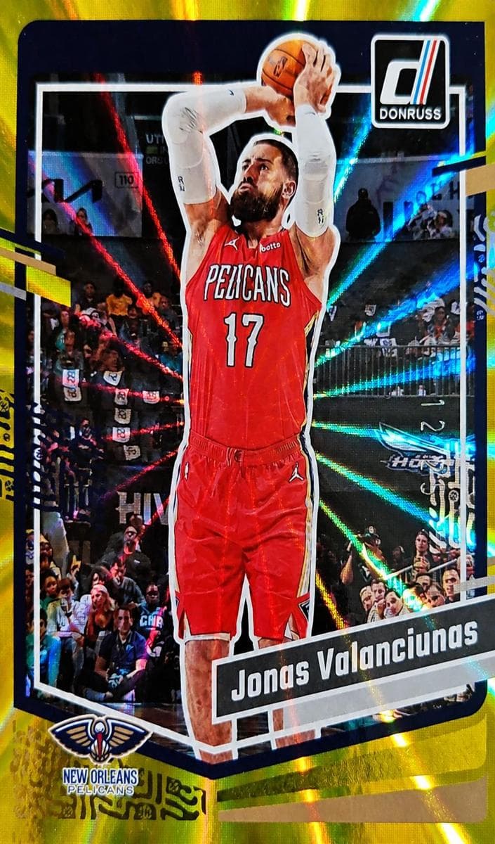 Jonas Valanciunas 2023 panini Donruss