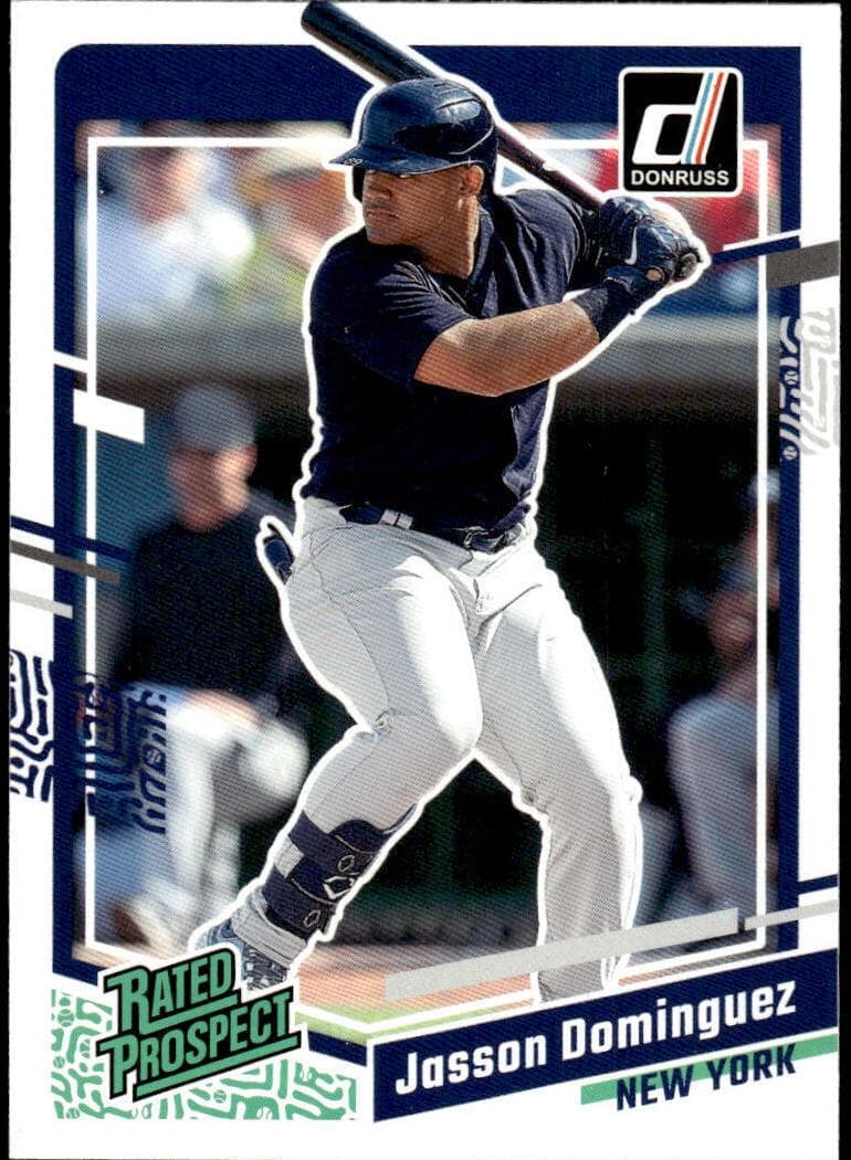 Jasson Dominguez 2023 panini Donruss