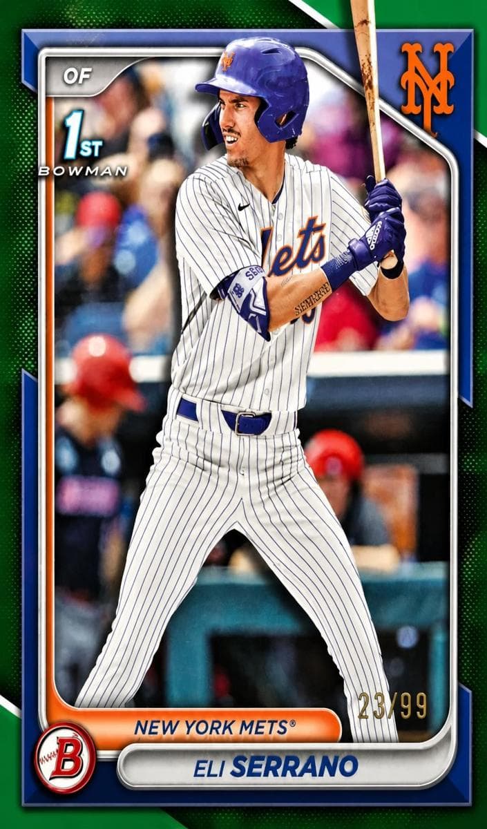 Eli Serrano trading card