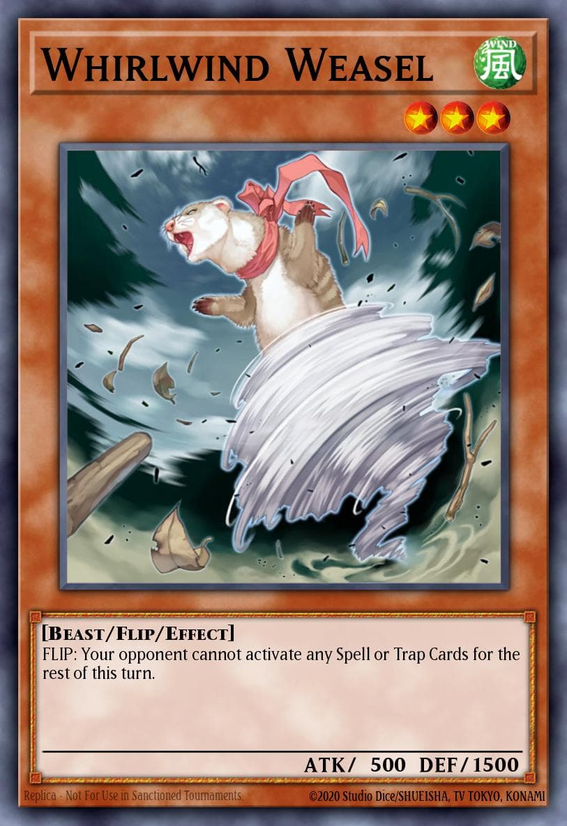 Whirlwind Weasel 2007 Yu-Gi-Oh! Dark Revelation Volume 4