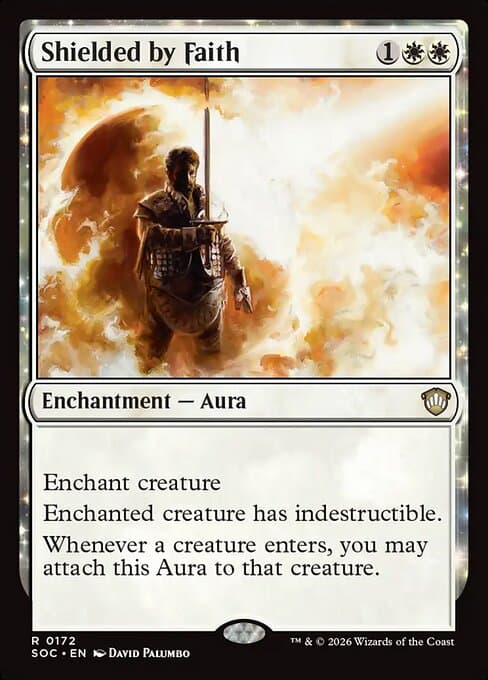 Shielded by Faith 2019 Magic: The Gathering