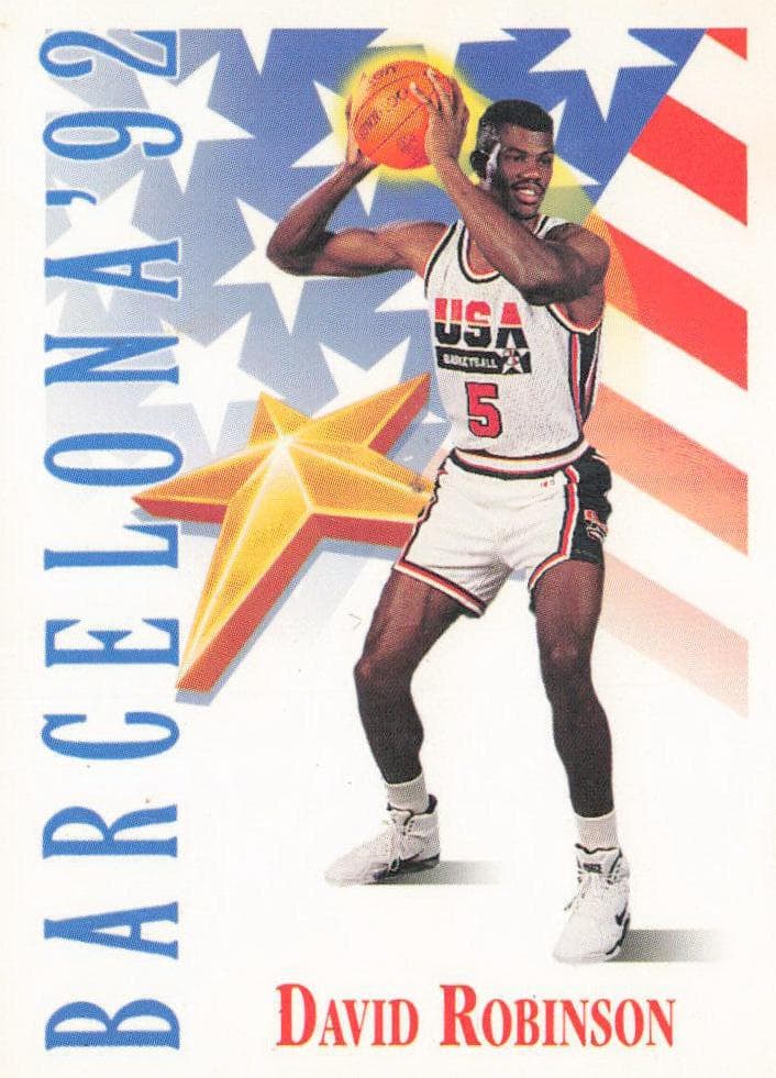 David Robinson 1991 fleer SkyBox