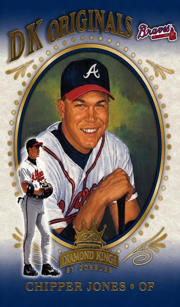 Chipper Jones 2002 panini Donruss Diamond Kings